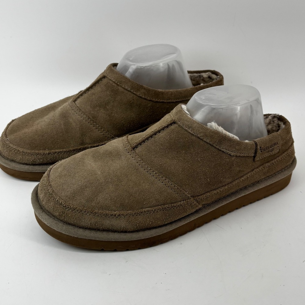 Koolaburra by UGG Men Tipton Suede Slipper Brown 1115871 Size 9